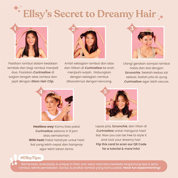 Dreamy Hair Kit in Mint to Be (Heatless Satin Hair Curls) - Image 2