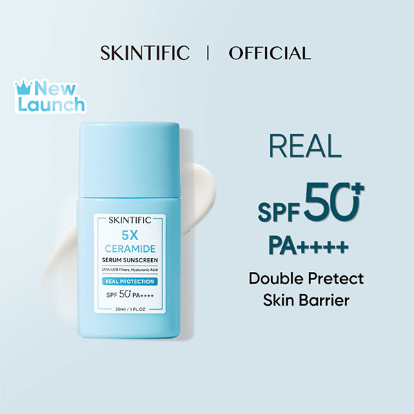 SKINTIFIC 5X Ceramide Serum Sunscreen SPF50 PA++++