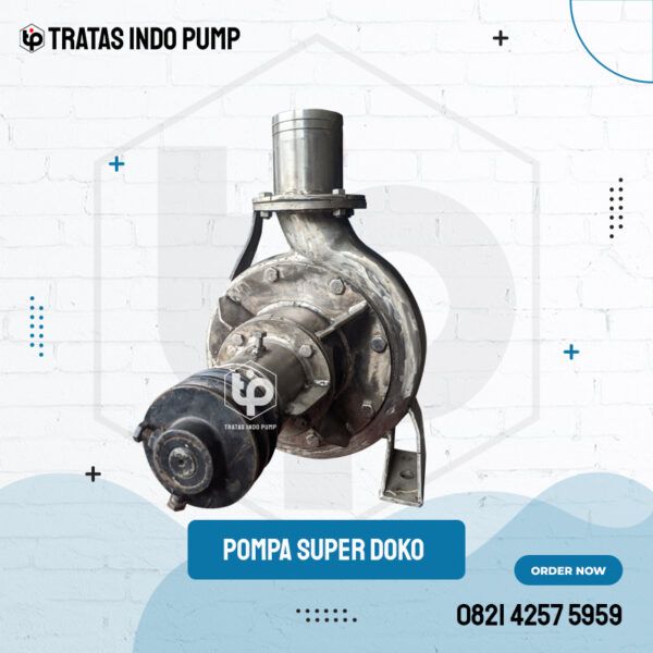 Pompa Tekanan Doko TIP 4 Inch Body As Kipas Stainless