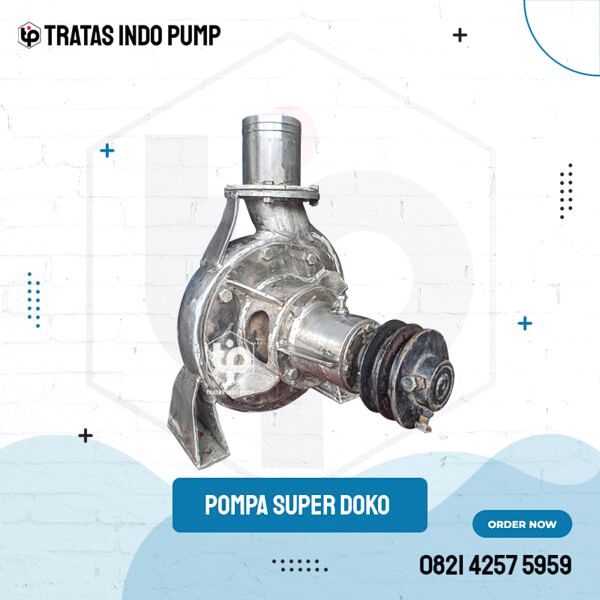 Pompa Tekanan Tinggi 6 Inch Body As Kipas Stainless