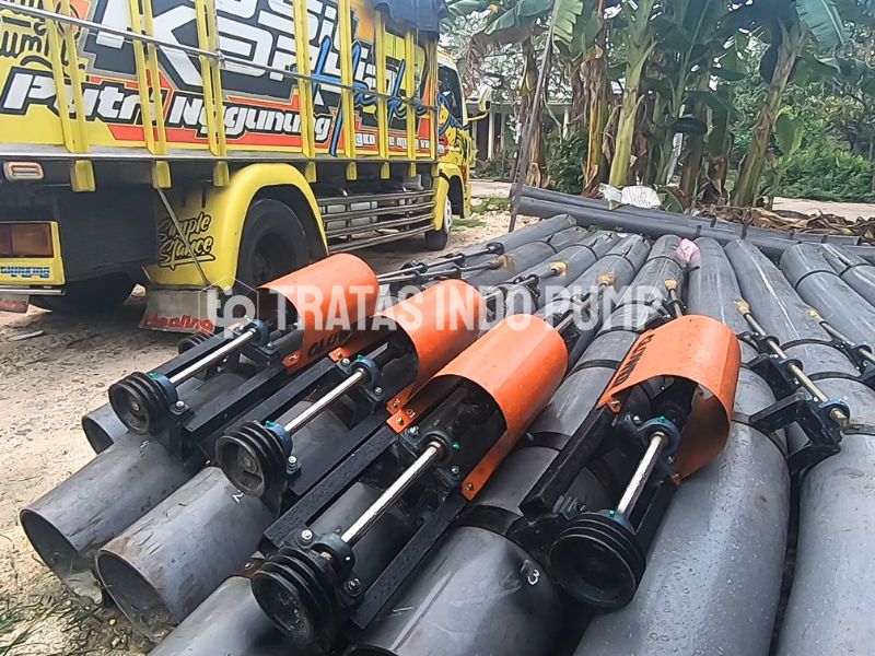 Pompa Banjir Aksial PVC 6 Inch Panjang 6 Meter