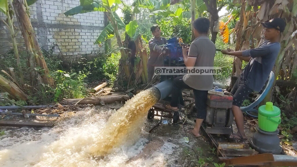 Pompa Banjir Aksial 4 Inch Panjang 4 Meter