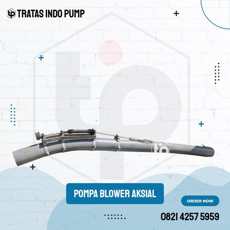 Pompa Banjir Aksial PVC 10 Inch Panjang 4 M