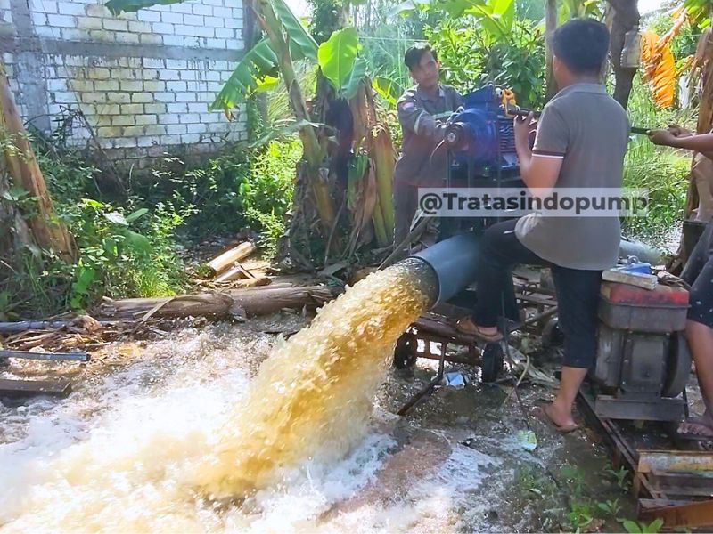 Pompa Banjir Aksial PVC 6 Inch Panjang 6 Meter