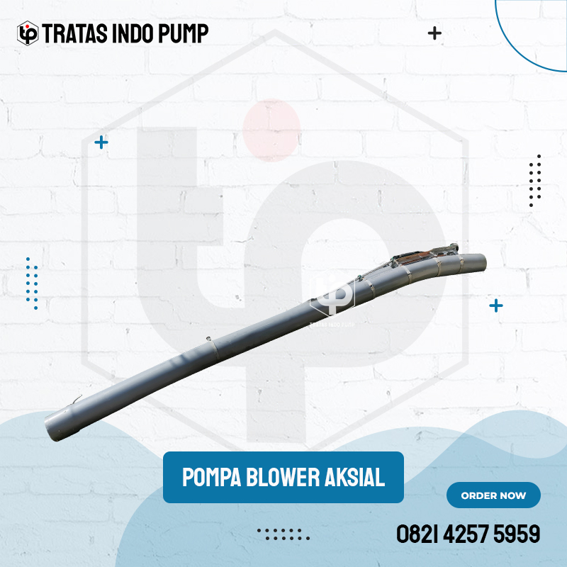 Pompa Banjir Aksial PVC 8 Inch Panjang 4 Meter