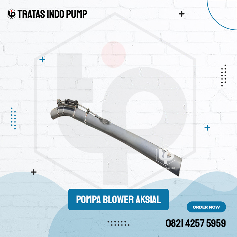 Pompa Banjir Aksial PVC 8 Inch Panjang 4 Meter