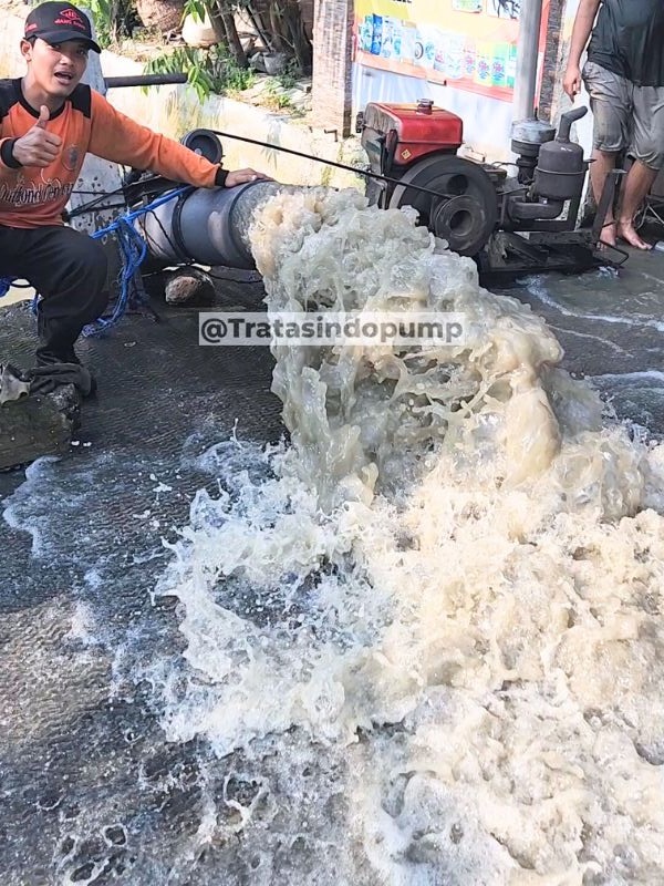 Pompa Glower Aksial PVC 10 Inch Panjang 4 Meter