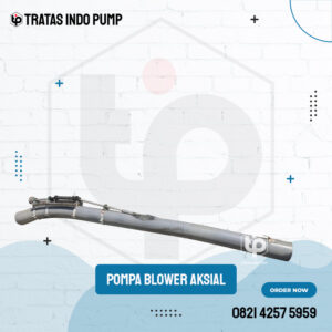 Pompa Glower Aksial PVC 6 Inch Panjang 6 Meter
