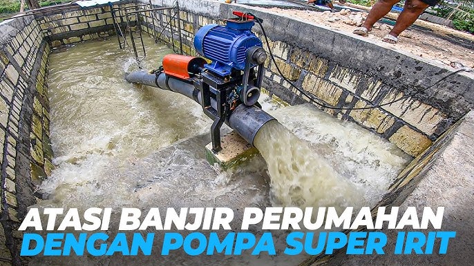 Pompa Glower Aksial PVC 8 Inch Panjang 4 Meter